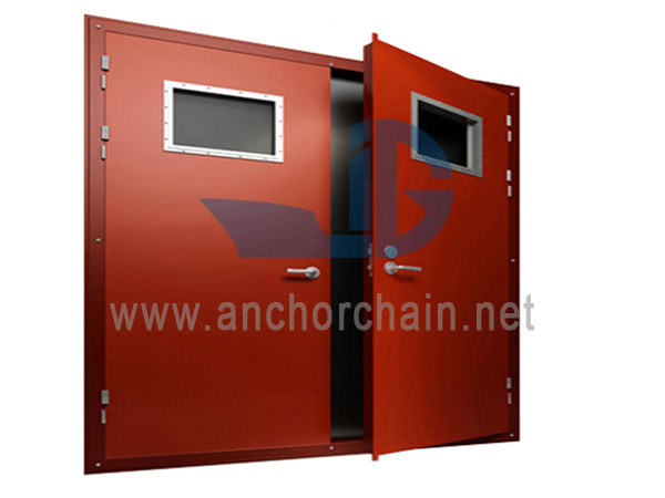 A60 Fireproof Double-Leaf Steel Lawang
