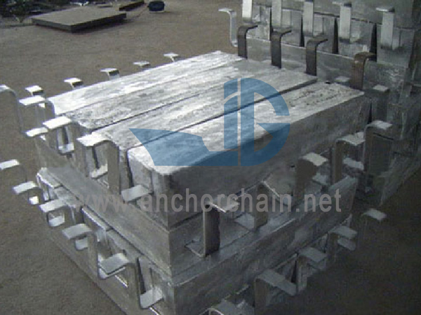 Aluminium Anode kanggo Storage Tank