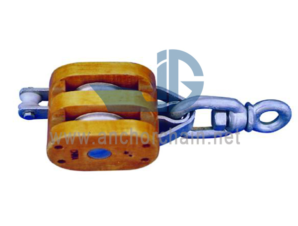 American Wooden Block Double Kanthi Rotating Link Type