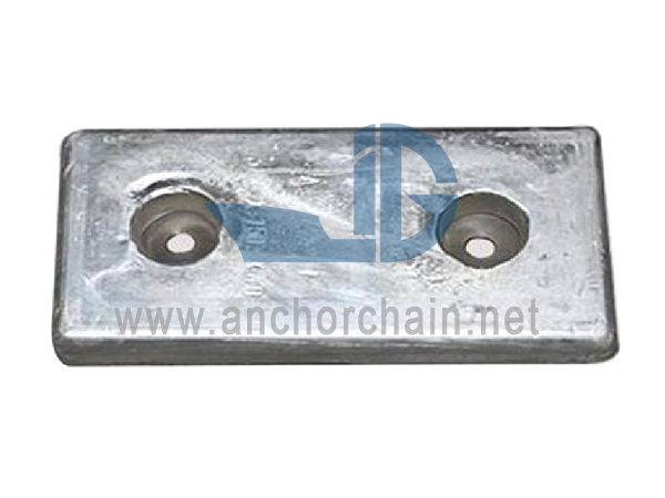 Bolt Conmection Tipe Seng Anode kanggo Ship Hull