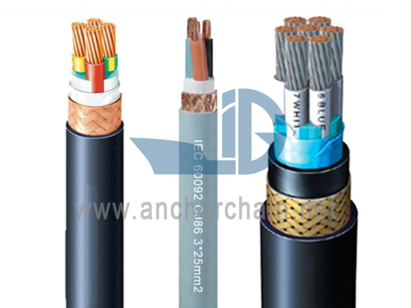 CJ86 Fire Resistant Armored Marine Power lan Control Kabel 0.61KV