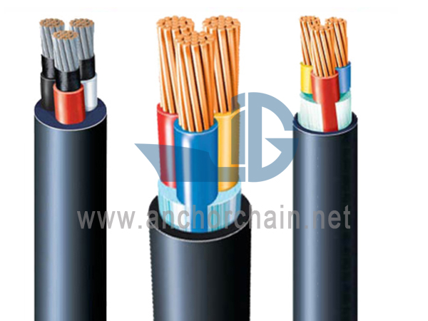 CJPF Unarmored Marine Power lan Kabel Lampu