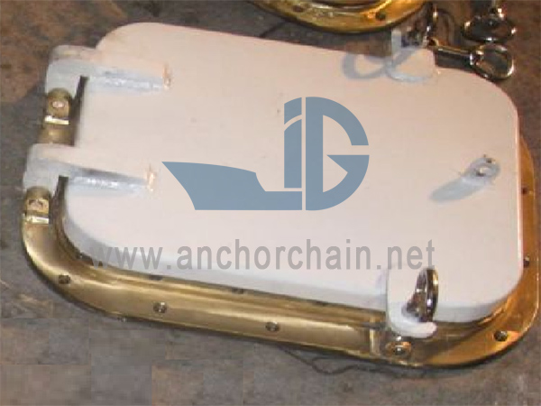 Tembaga Bolted Rectangular Window karo Kaca Dipanaskan Listrik lan Deadlight