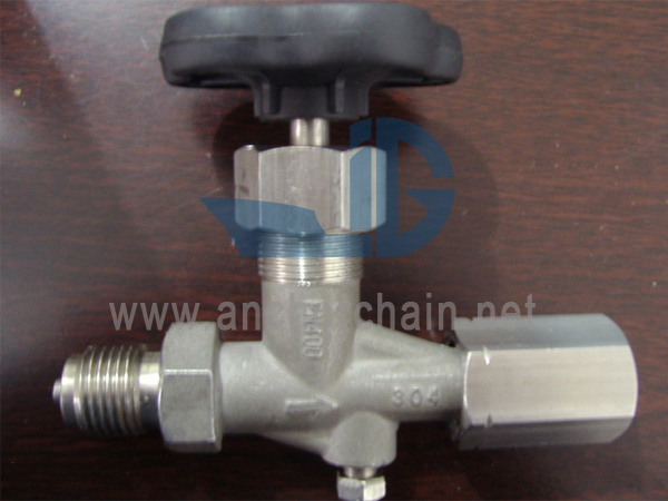 DIN 16270 Mateni Katup Kanggo Alat Ukur Tekanan Model 91011