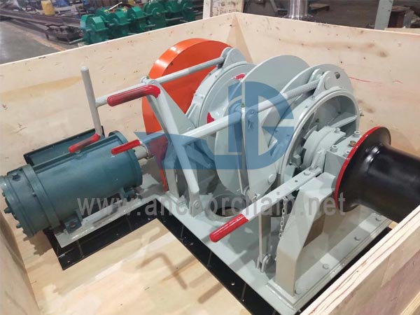 Winch Mooring Windlass Gabungan Listrik
