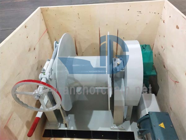Elektrik Single Drum Mooring Winch