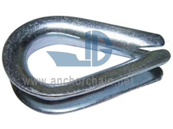 Tipe Eropa Komersial Wire Rope Thimble