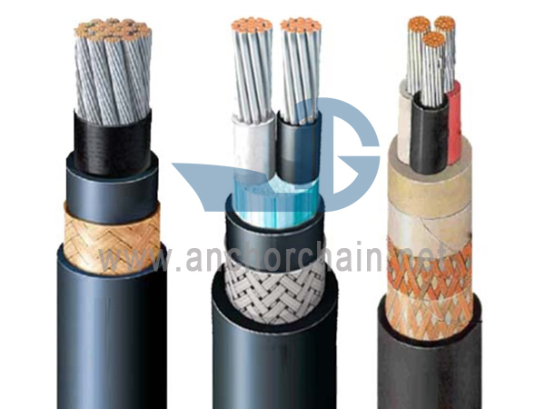 Kabel Daya Kapal Kapal Halogen sing tahan geni 0.61KV