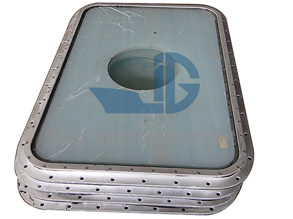 Telpon Rectangular Window kanggo Wheel House