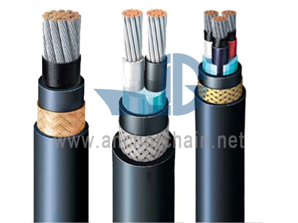 Flame Retardant Halogen Free Marine Kabel Daya 0.61KV