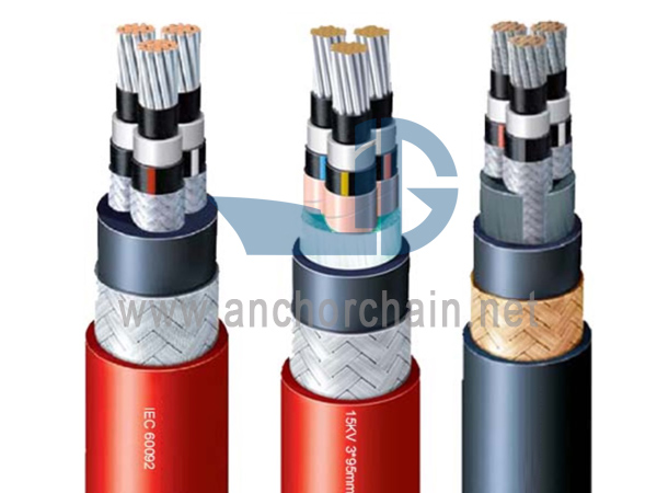 Kabel Daya Laut Tegangan Sedheng Flame Retardant