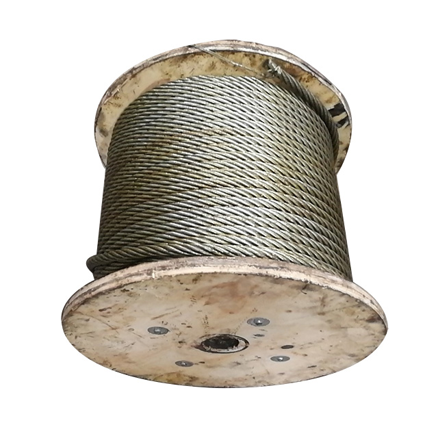Tali Kawat Baja Galvanis 6x36WS+IWRC (6x36WS+FC)