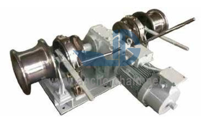 Windlass gabungan listrik horisontal