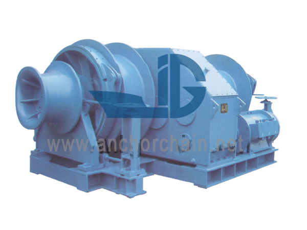 Hidrolik ganda (multiply) drum mooring winch