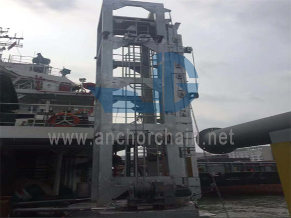 Hidrolik Teleskopik Puteran Kapal Aluminium Alloy Wharf Tangga