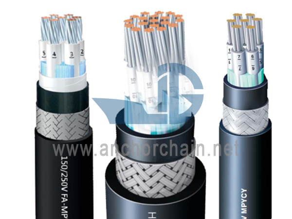 JIS C 3410 Flame retardant Marine Control Kabel 250V