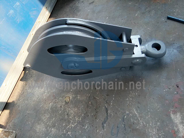 JIS F 3429 Ships' Cargo Lifting Steel Blocks with Roller Bearing