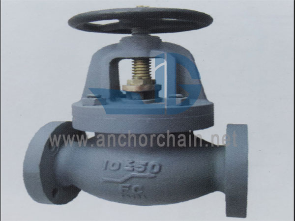 JIS F 7375 Cast Iron 10K Screw-Mudhun Priksa Globe Valve
