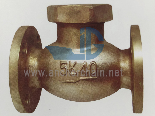JIS F 7415 Bronze 5K Lift Priksa Globe Valves Union Bonnet Type