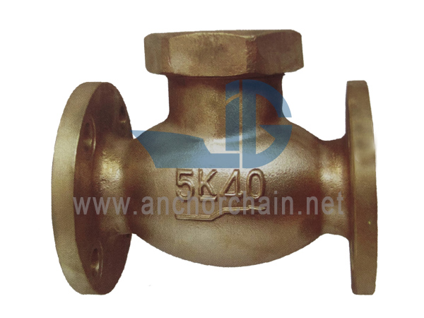 JIS F 7415 Bronze 5K Lift Check Globe Valves (Tipe Union Bonnet)