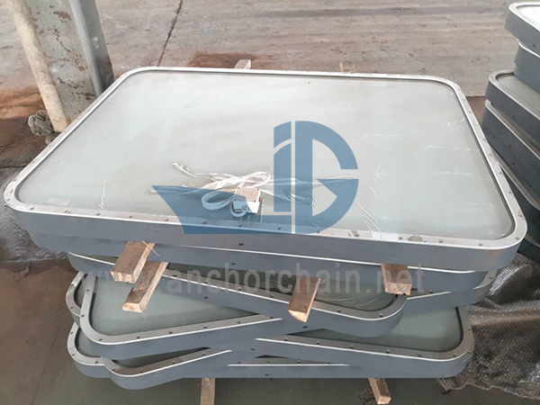Jendela Persegi Panjang Aluminium Laut kanthi Kaca Pemanas Listrik