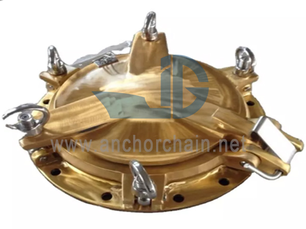 Marine Tembaga Porthole karo Storm Cover