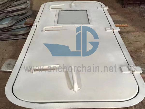 Marine Single-Daun Aluminium Lawang Weathertight