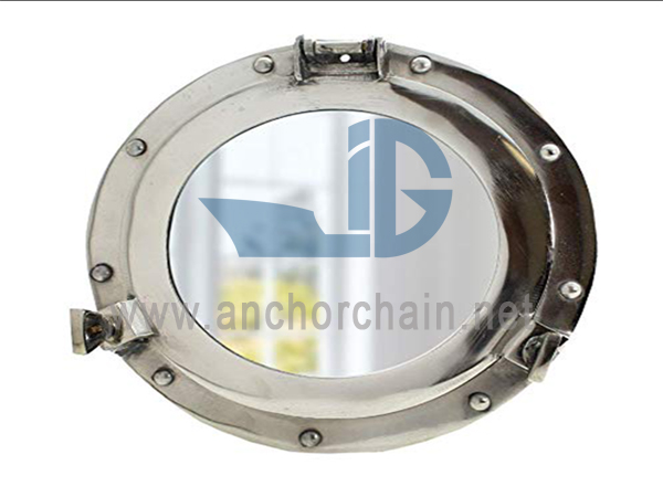 Jendela Lingkaran Tetap Stainless Steel Marine
