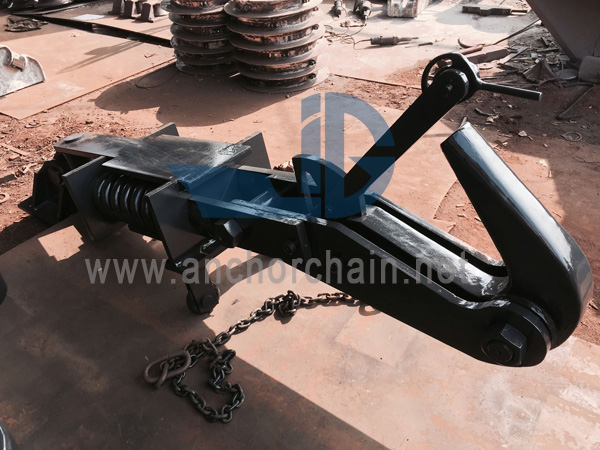 Pneumatic Release Harbor Towing Hook