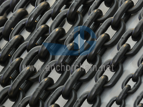 Round Link Steel Chain Kanggo Mining