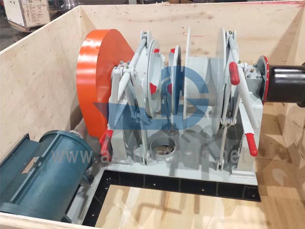 Single Type Gabungan Windlass Winch Mooring Listrik