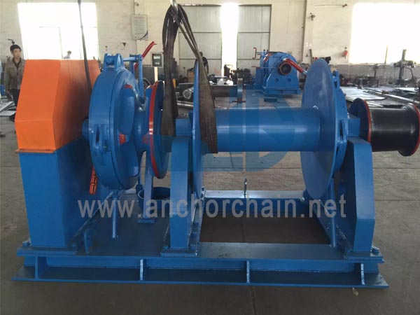 Single Type Hydraulic Gabungan Windlass Mooring Winch