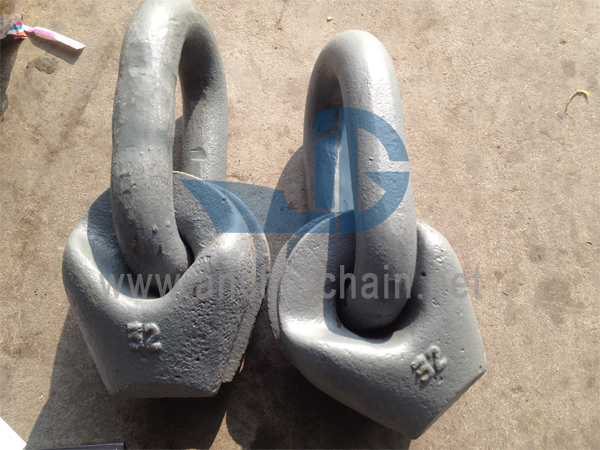 Thimble Solid Kanthi Link Oval Kanggo Tali Kawat Baja