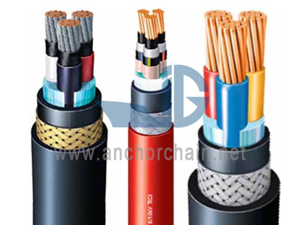 TIOI High Voltage Flame retardant Shipboard Kabel Daya