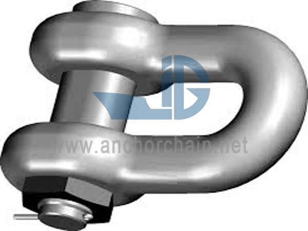 Tipe D17 Jangkar Shackle karo Oval Pin