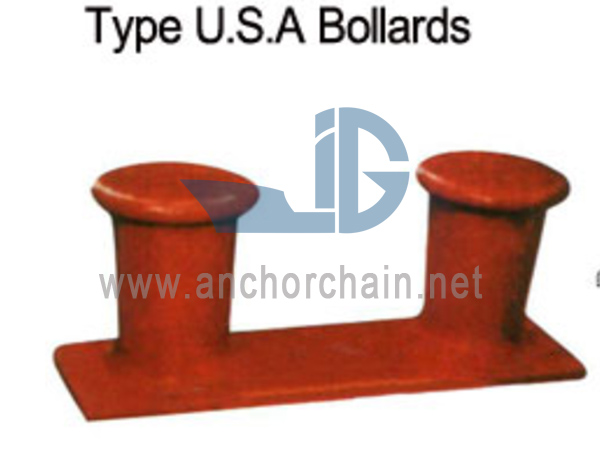 Bollard Ganda Tipe Angkatan Laut AS